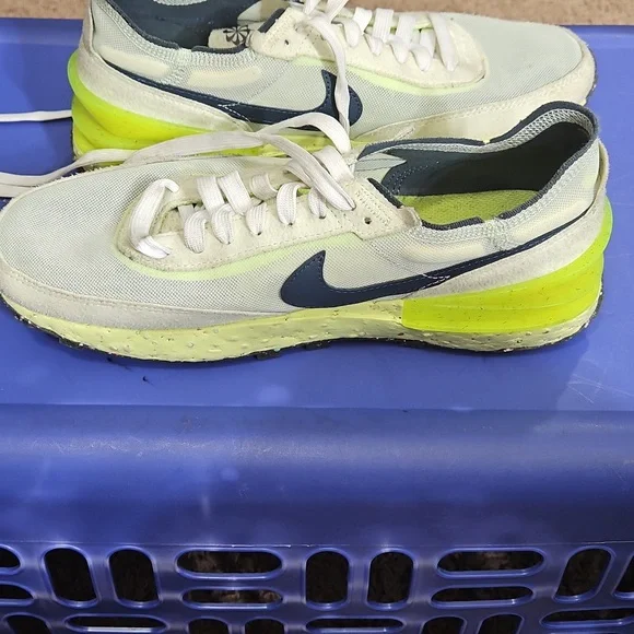 Nike Waffle One Crater Color Lime ICE - Picture 5 of 6